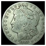 1902-S Silver Morgan Dollar NICELY CIRCULATED