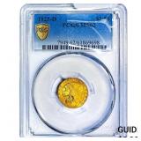 1925-D $2.50 Gold Quarter Eagle PCGS MS62