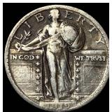 1919-D Silver Standing Liberty Quarter ABOUT UNCIR