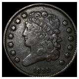 1835 Classic Head Half Cent NEARLY UNCIRCULATED