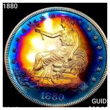1880 Silver Trade Dollar GEM PROOF