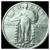 1926 Standing Liberty Silver Quarter CLOSELY UNCIR