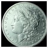 1885-S Silver Morgan Dollar CLOSELY UNCIRCULATED