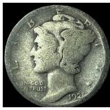 1923 Mercury Dime LIGHTLY CIRCULATED