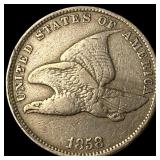 1858 Flying Eagle Cent LIGHTLY CIRCULATED