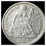1884 Seated Liberty Dime UNCIRCULATED