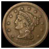 1851 Braided Hair Large Cent NEARLY UNCIRCULATED