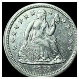 1858 Seated Liberty Dime CHOICE BU