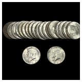 [20] 1964 Kennedy Half Dollar Roll