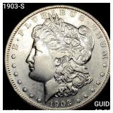 1903-S Morgan Silver Dollar CHOICE AU