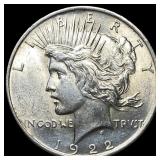 1922 Silver Peace Dollar UNCIRCULATED
