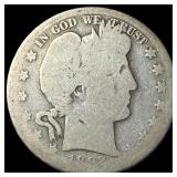 1902-S Silver Barber Half Dollar NICELY CIRCULATED
