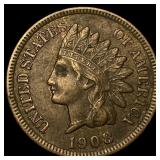 1908 Indian Head Cent CLOSELY UNCIRCULATED