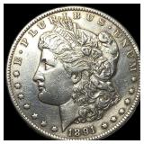 1891-CC Silver Morgan Dollar CLOSELY UNCIRCULATED