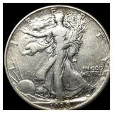 1938-D Silver Walking Liberty Half Dollar  CLOSEL
