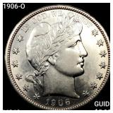 1906-O Barber Half Dollar CHOICE BU+