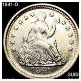 1841-O Seated Liberty Half Dime CHOICE BU