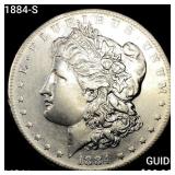 1884-S Morgan Silver Dollar UNCIRCULATED
