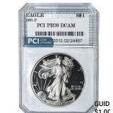 1997-P Silver Eagle PCI PR70 DCAM