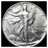 1946-S Silver Half Dollar CLOSELY UNCIRCULATED