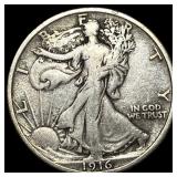 1916 Walking Liberty Half Dollar NEARLY UNCIRCULAT