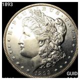 1893 Morgan Silver Dollar UNCIRCULATED