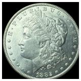 1882-S Silver Morgan Dollar CHOICE BU