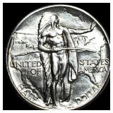 1926 Silver Oregon Trail Memorial Half Dollar UNCI