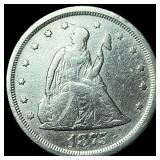 1875 Seated Liberty 20 Cents CLOSELY UNCIRCULATED