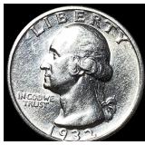 1932-S Silver Washington Quarter UNCIRCULATED