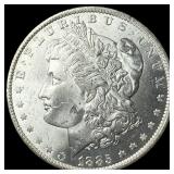 1885-O Silver Morgan Dollar GEM BU
