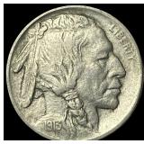1913-D Type 2 Buffalo Nickel CHOICE AU