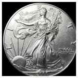 2000 1 oz Silver American Eagle $1 GEM BU