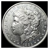 1882-CC Silver Morgan Dollar CHOICE AU
