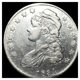 1834 Capped Bust Half Dollar CLOSELY UNCIRCULATED