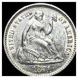1871 Silver Half Dime UNCIRCULATED
