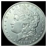 1891-CC Silver Morgan Dollar NEARLY UNCIRCULATED