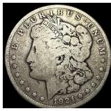1921-S Silver Morgan Dollar NICELY CIRCULATED