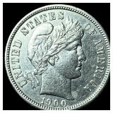 1900-S Silver Barber Dime UNCIRCULATED