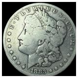 1883 Morgan Silver Dollar LIGHTLY CIRCULATED