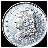 1833 Silver Capped Bust Half Dime CHOICE AU