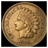 1859 Indian Head Cent CLOSELY UNCIRCULATED