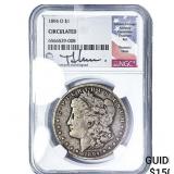 1894-O Morgan Silver Dollar NGC Circulated