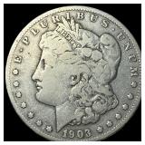 1903-S Silver Morgan Dollar LIGHTLY CIRCULATED