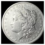1884 Morgan Silver Dollar CHOICE AU