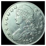 1831 Capped Bust Half Dollar NEARLY UNCIRCULATED