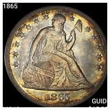 1865 Seated Liberty Dollar UNCIRCULATED