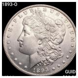 1893-O Morgan Silver Dollar CHOICE BU