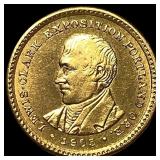 1905 Gold Lewis and Clark Exposition $1 UNCIRCULAT