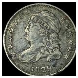 1829 Capped Bust Dime NEARLY UNCIRCULATED